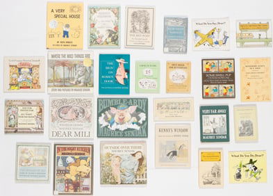 Maurice Sendak (American 1928-2012) Library of 25 Books