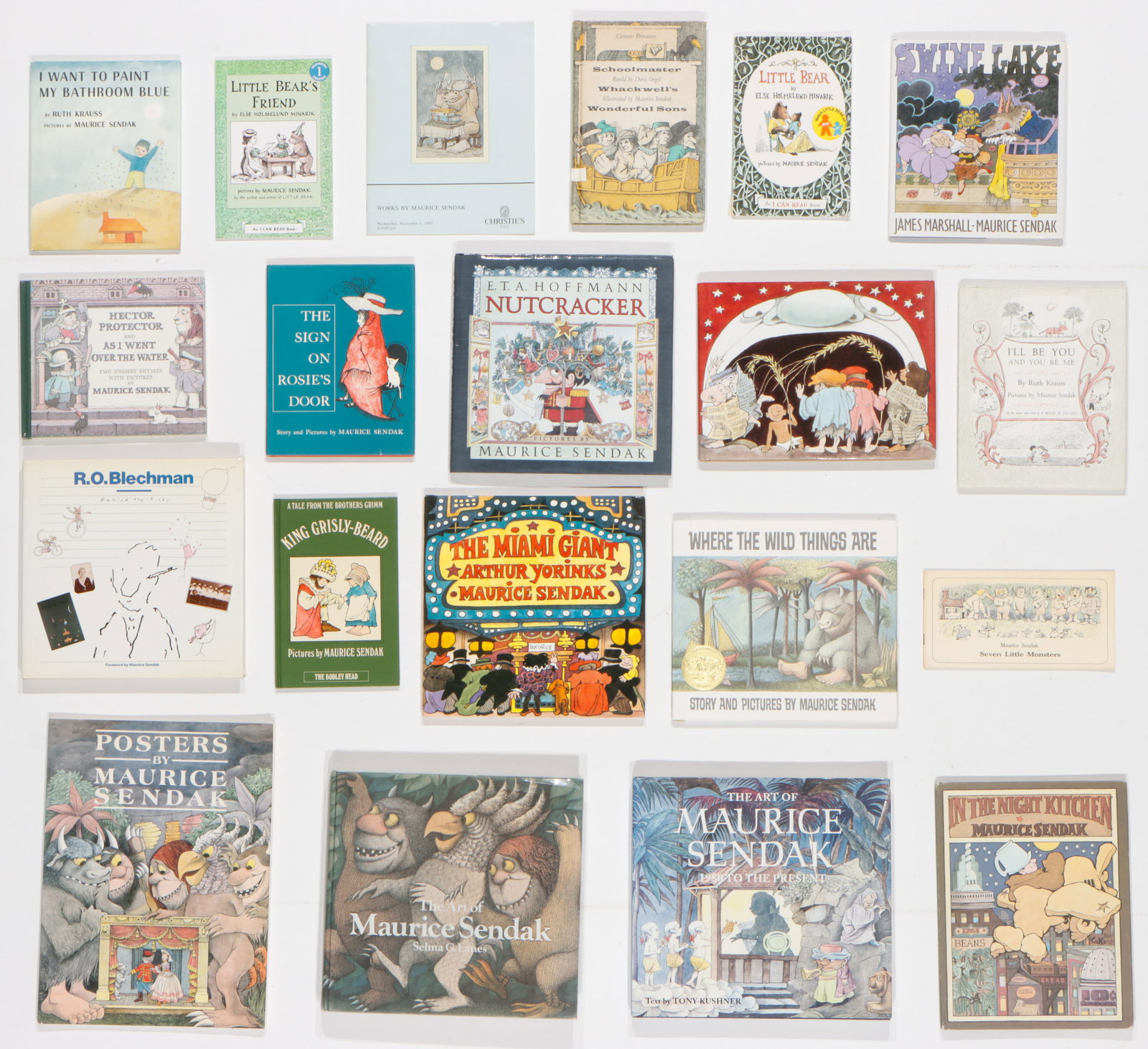 Maurice Sendak (American 1928-2012) Library of 20 Books (1 of 4)