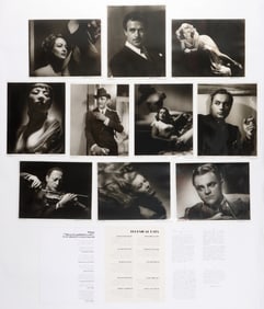 George Hurrell (1904-1992) Portfolio III (complete w/ 10 works)