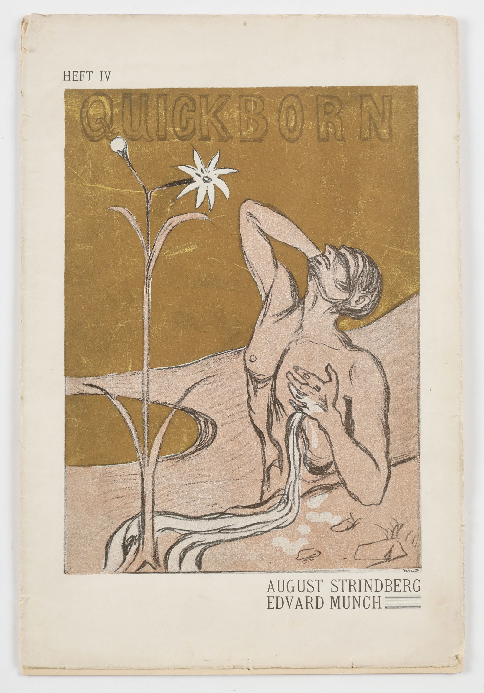 Edvard Munch (Norwegian, 1863-1944) Rare Volume. (1 of 5)