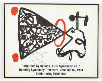 Keith Haring Exhibition Poster