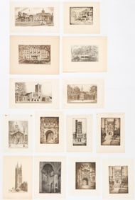 George A. Bradshaw (American, 1880-1968) 14 Signed Prints