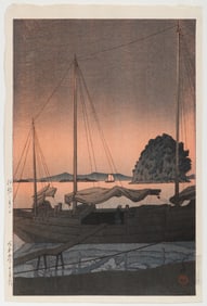Kawase Hasui (Japanese, 1883-1957) Woodblock
