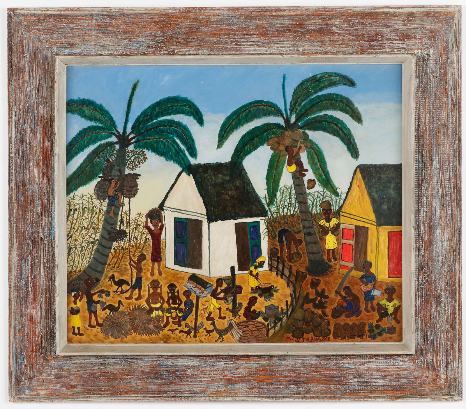 Micius Stephane (Haitian, 1912-1996), 20" x 24" (1 of 3)
