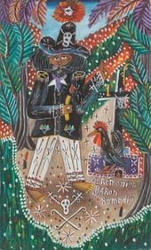 Andre Pierre (Haiti, 1915-2005) "Ceremoni Baron Samedi"