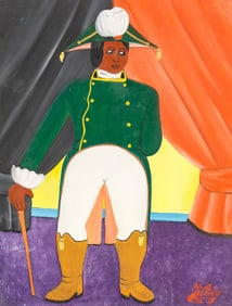 Jacques-Richard Chery (b. 1928) Portrait of a General