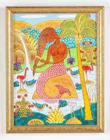 Seymour Bottex (Haitian, 1922-2016) "Part of Your World"