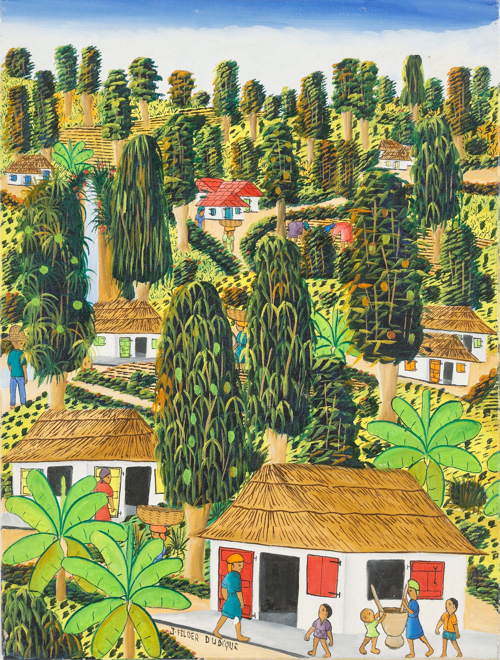 J. Felder Dubique (Haitian, 20th C.) (1 of 4)