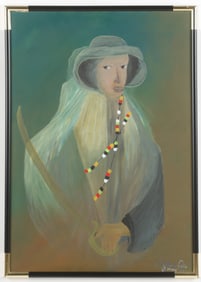 LaFortune Felix (Haitian, 1933-2016) "St. Marc" 32" x 22"