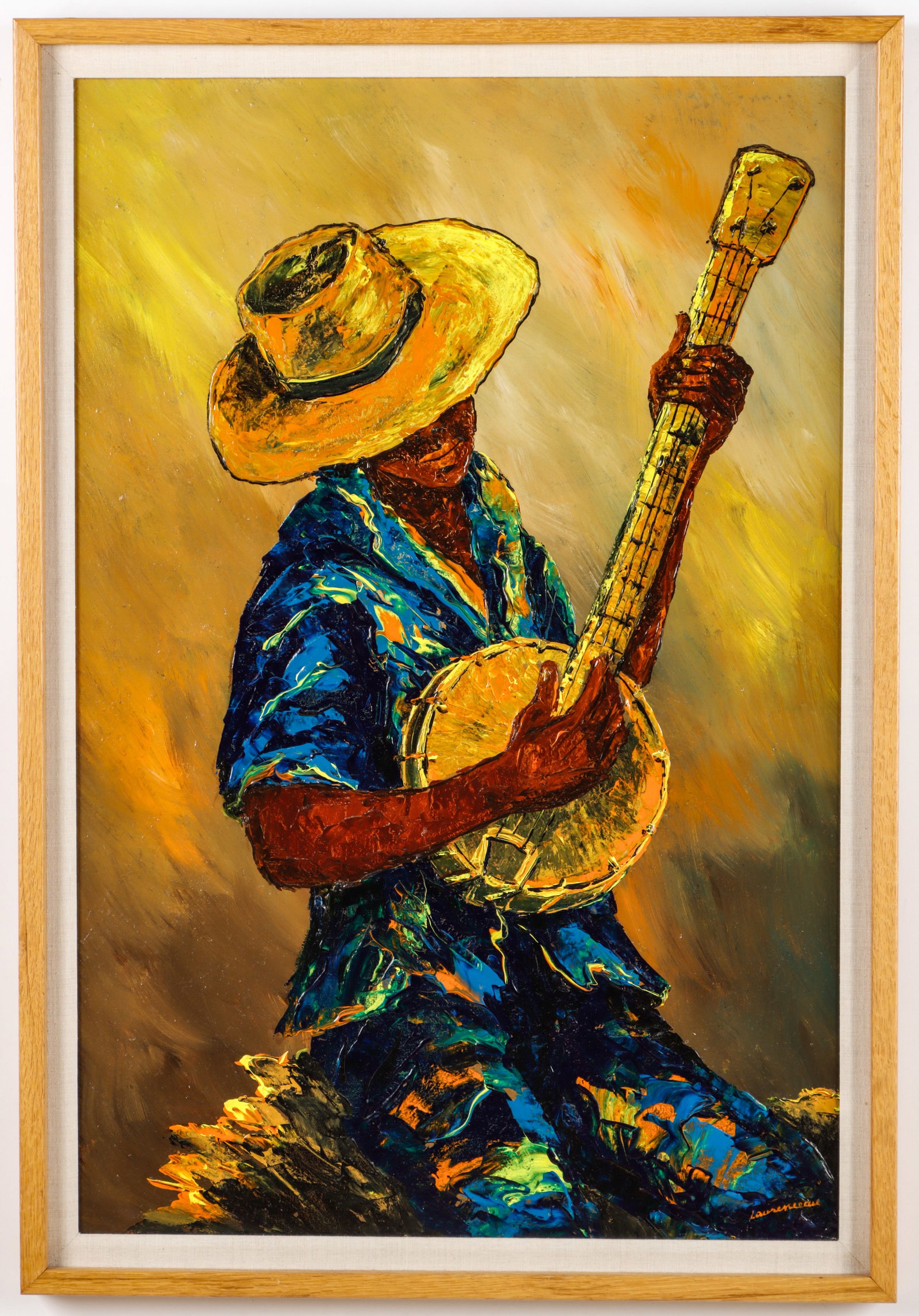 Lyonel Laurenceau (Haitian, b. 1942) Untitled (1 of 3)