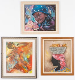 3 Haitian Paintings