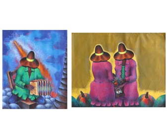 Dionisio Blanco (Dominican, b. 1953) 2 Works