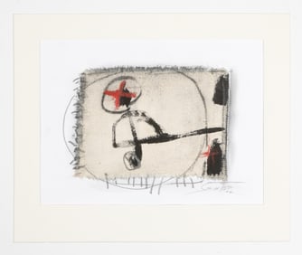 Jorge Luis Santos (Cuban, b. 1973) Mixed Media, 9.5" x 11.5"