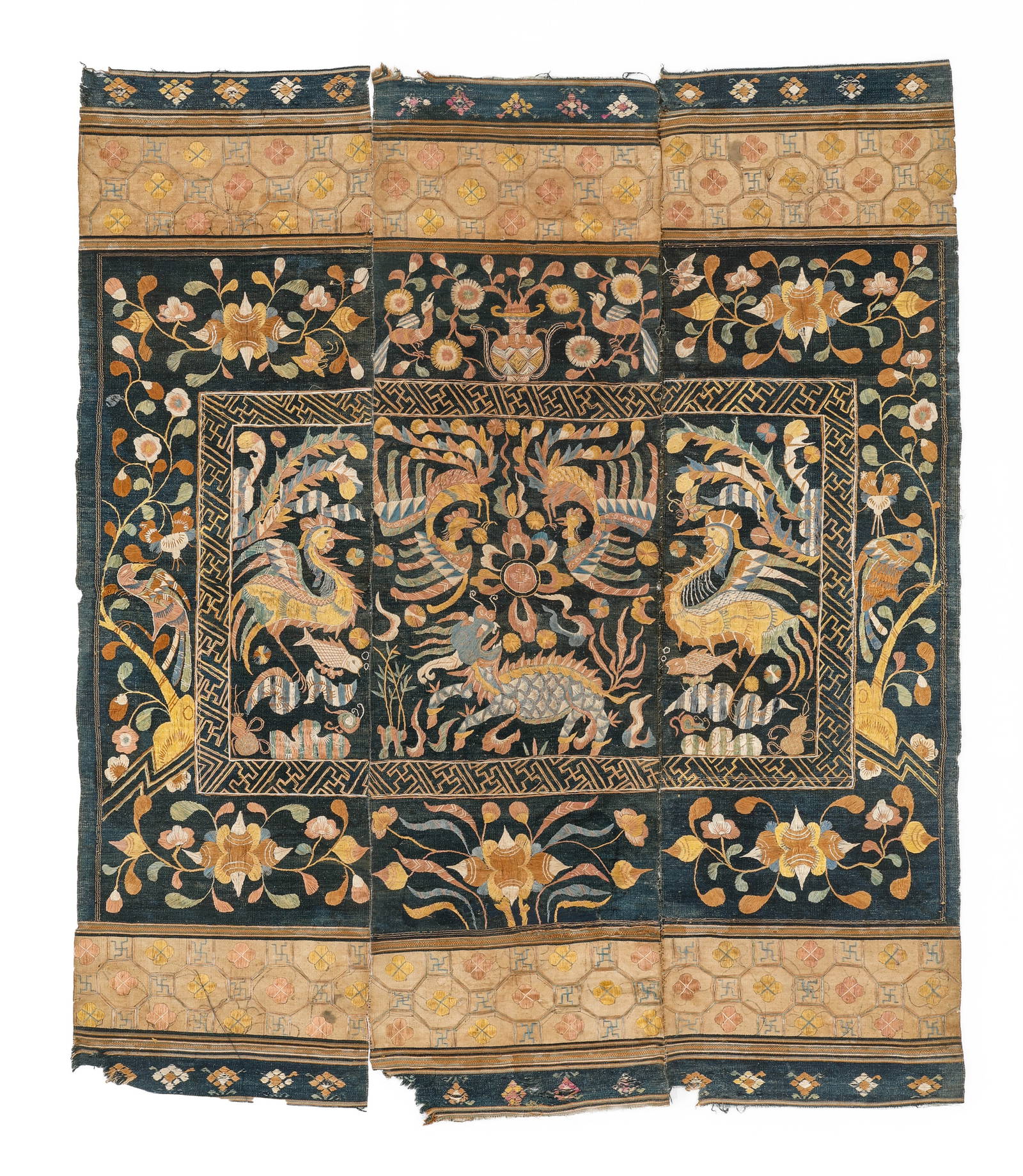 Antique Li Long Bei Dragon Cover, Hainan Island, China