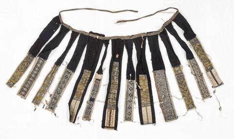 Dong Chinese Apron Skirt, 19th C.
