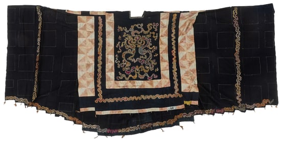 Yi Longpo Yi Woman's Ceremonial Tunic, Yunnan Province, China, Early/Mid 20th C.