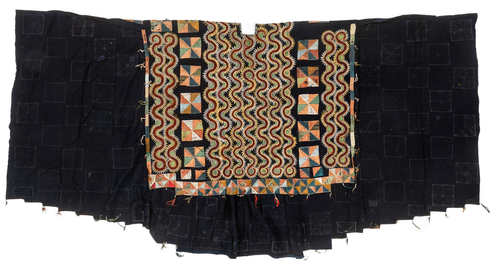 Yi Longpo Ceremonial Tunic, Yunnan Province, Southwest China, Early 20th C. (1 of 4)
