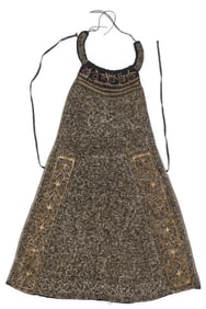 Antique Yi People Heavily Embellished Apron Textile, Southwest China