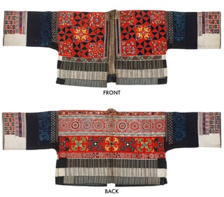 Antique Miao Patchwork Woman's Festival Jacket, China