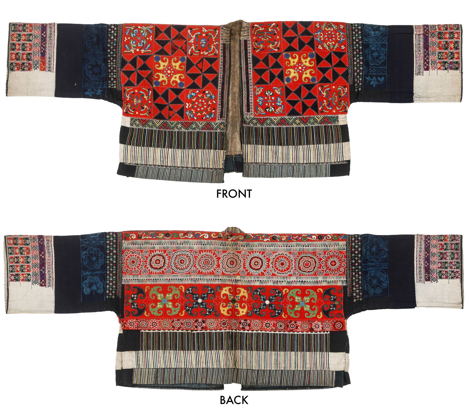 Antique Miao Patchwork Woman's Festival Jacket, China (1 of 4)