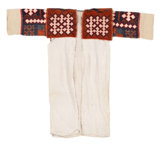 Rare Miao Woman's Festival Long Jacket, China, Early/Mid 20th C.