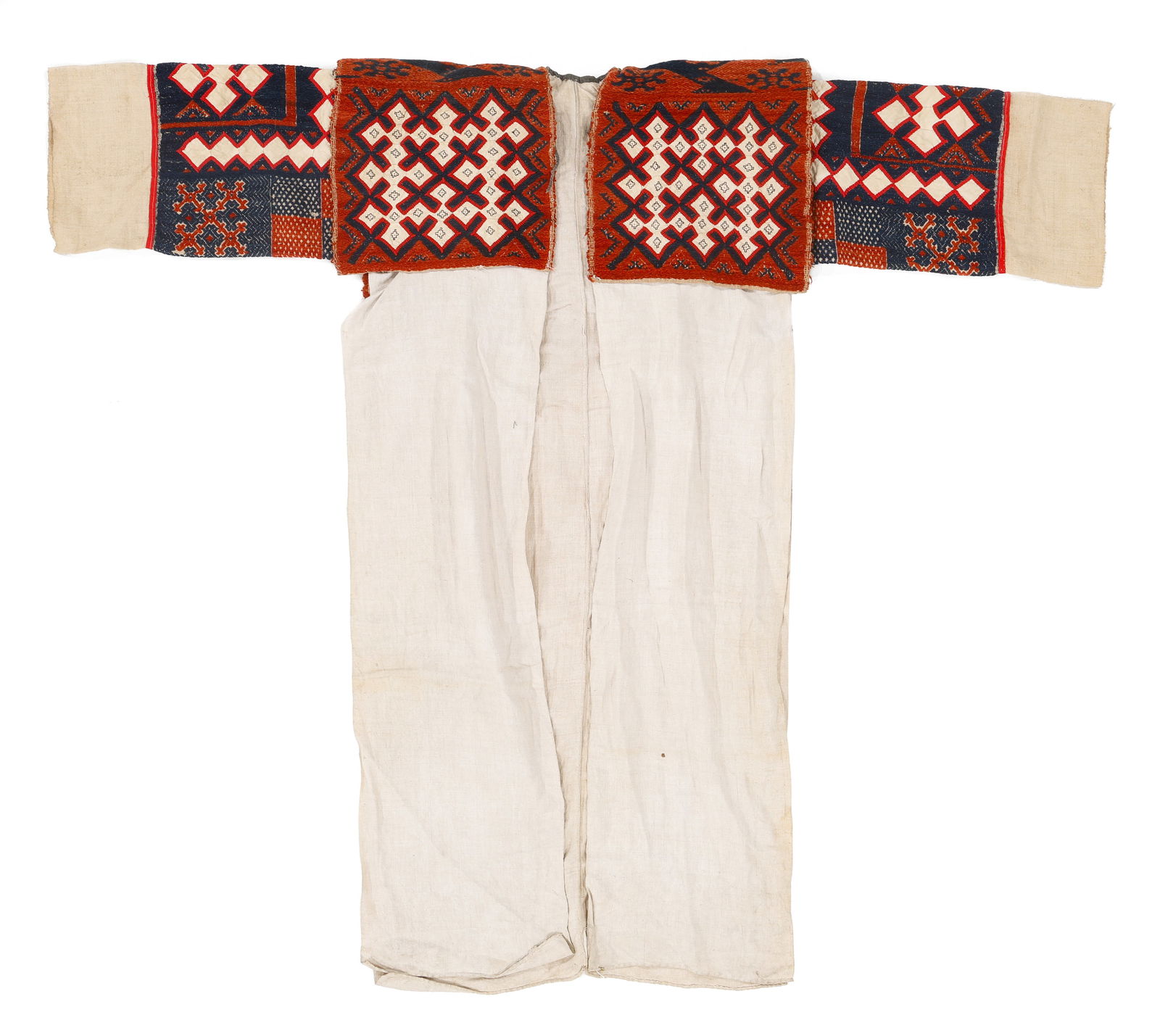 Rare Miao Woman's Festival Long Jacket, China, Early/Mid 20th C. (1 of 4)