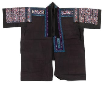 Miao Applique and Embroidered Festival Jacket, China, Early/Mid 20th C.