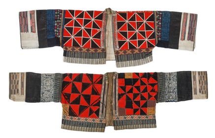 Two Miao Woman's Festival Short Jackets, China, Early/Mid 20th C.