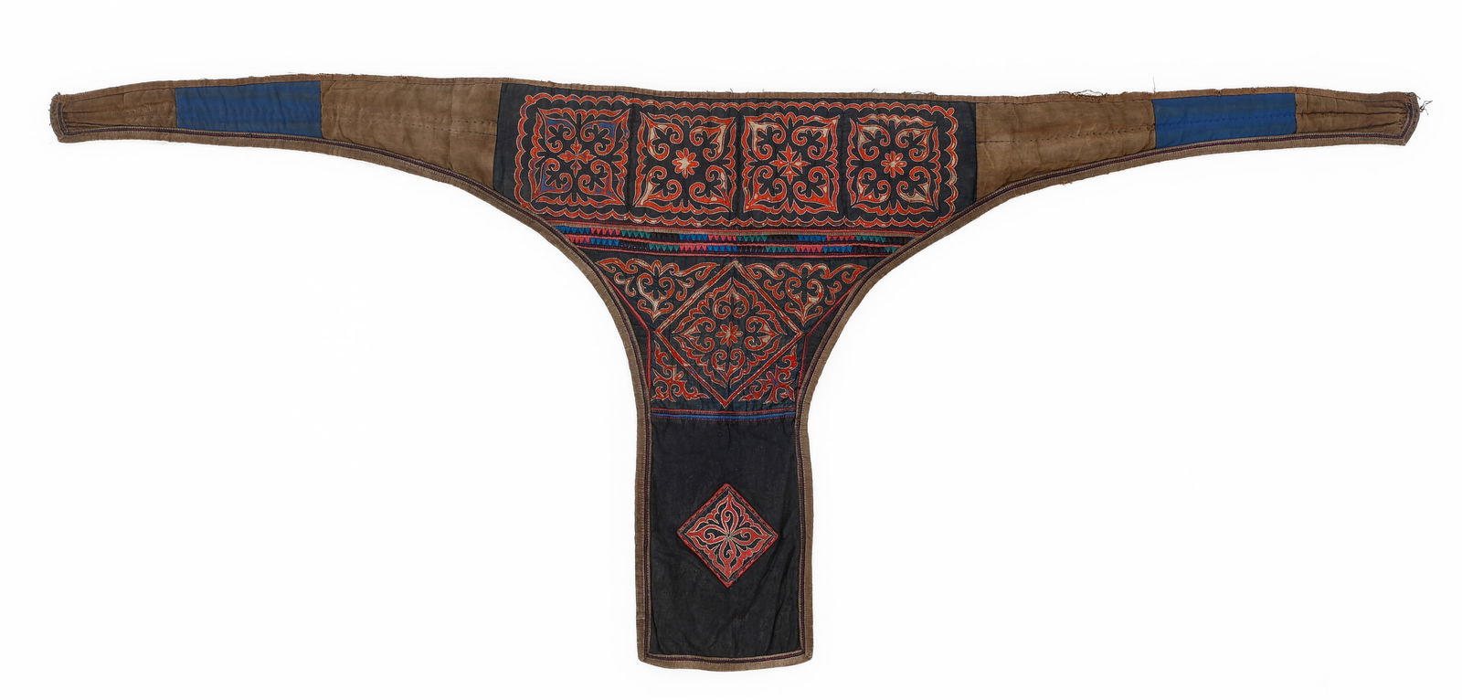 Antique Miao Applique Baby Carrier, China (1 of 2)