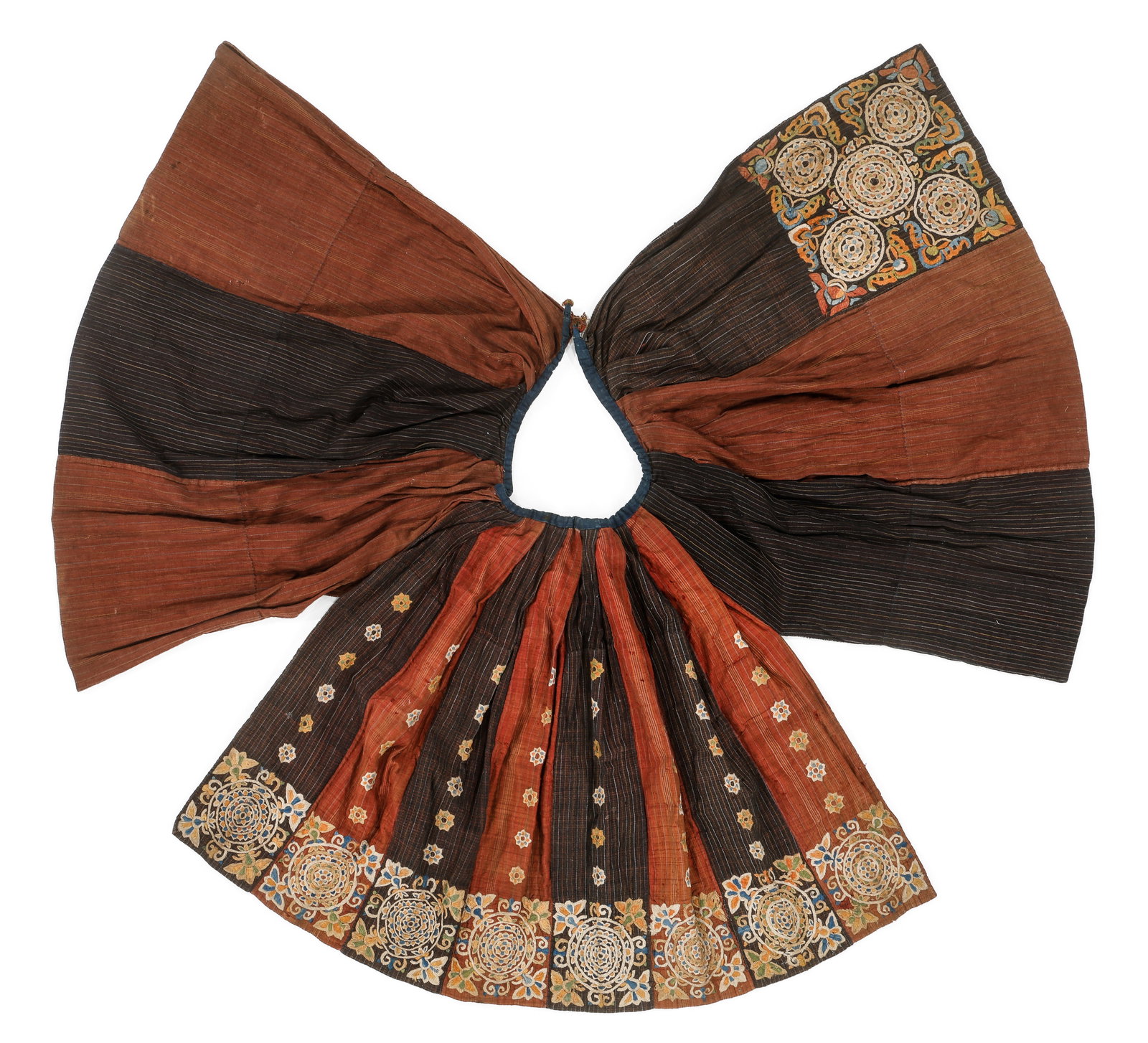 Miao Woman's Embroidered Wrap Skirt, China, Early 20th C. (1 of 3)