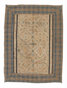 Antique Zhuang Child's Quilted Blanket, China