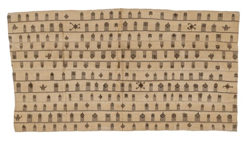 Antique Li Ha Blanket Textile, Hainan Island, China
