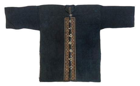 Li Ha Indigo-Dyed Cotton Jacket, China, Early 20th C.