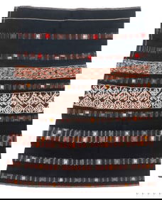 Li Ha Embroidered Tube Skirt, Hainan, China