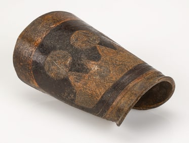 Antique Yi Armor Element, Arm Guard, China