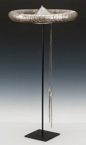Antique Silver Hat, China