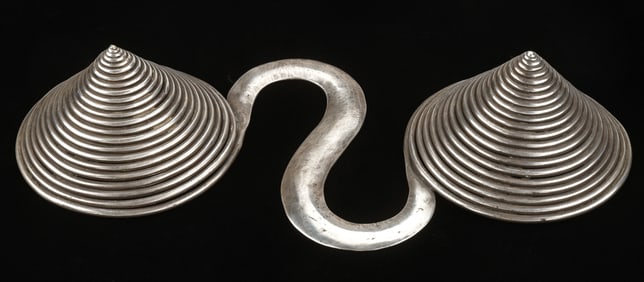 Antique Miao Silver Pendant, China