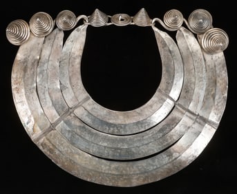 Antique Miao Silver Torque, China