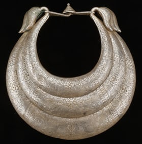 Antique Miao Silver Torque, China