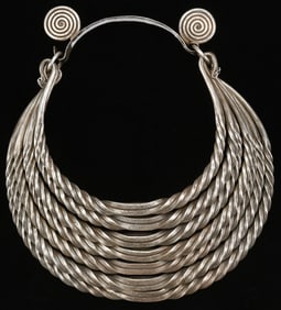 Antique Miao Silver Torque, China