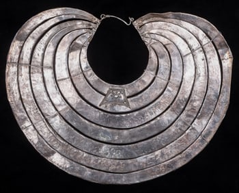 Antique Miao Silver Torque, China