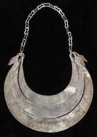 Antique Miao Silver Torque, China