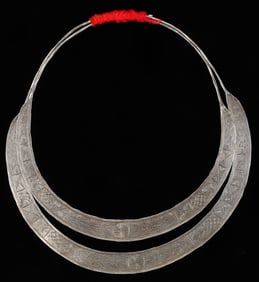 Antique Silver Torque, China
