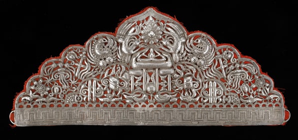Antique Yi Silver Crown, China