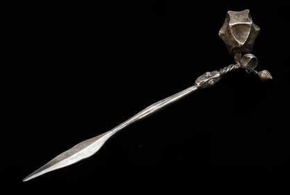 Antique Miao Silver Hairpin, China