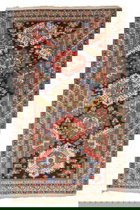 Fine Zejwa Kuba Rug, Caucasus, Ca. 1875, 4'6'' x 7'7''