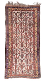 Luri Rug, Persia, Late 19th C., 4'2'' x 8'9''