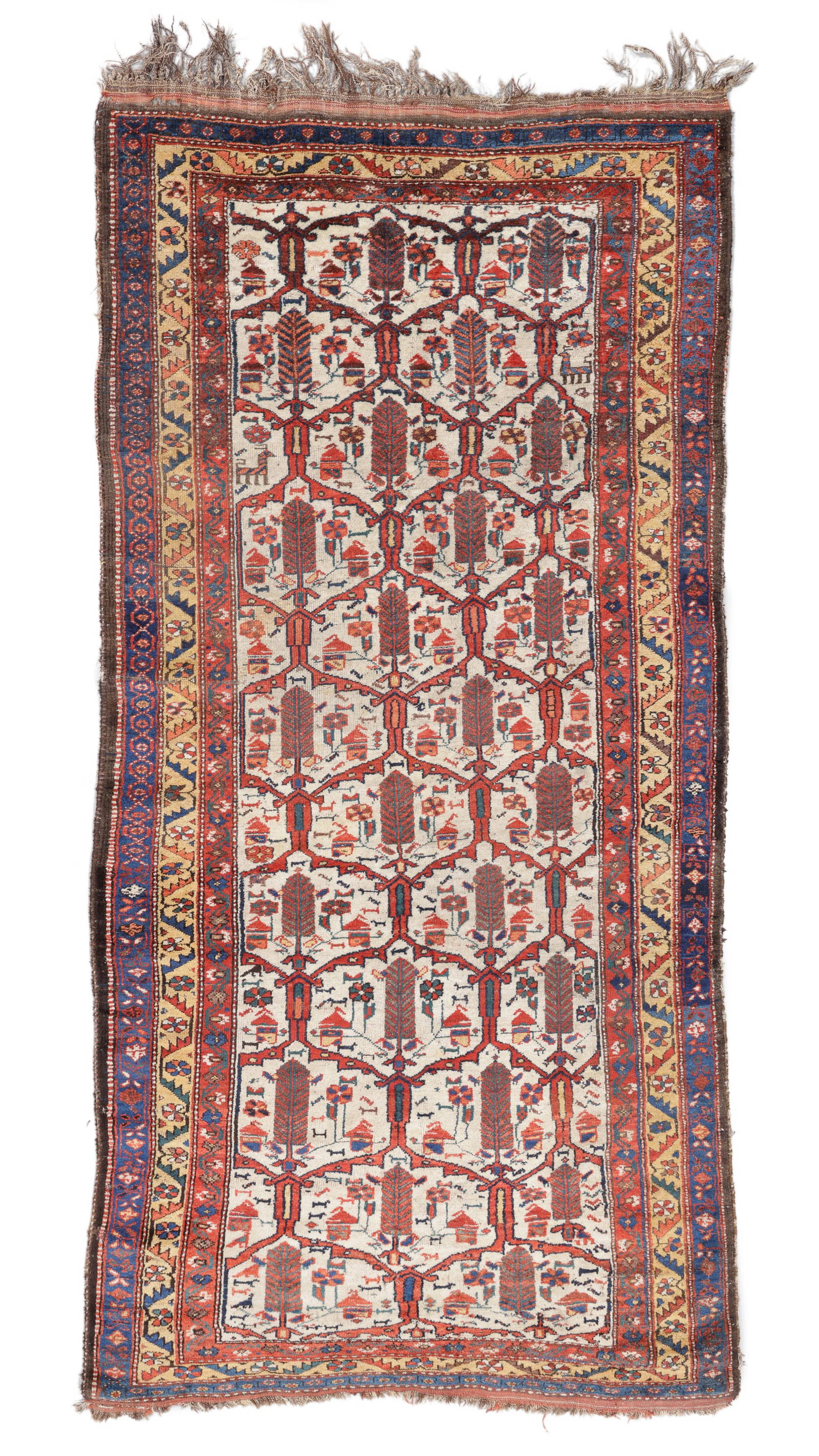 Luri Rug, Persia, Late 19th C., 4'2'' x 8'9''