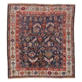 Gashgai Shekarlu Rug, Persia, Ca. 1875, 5'10'' x 6'4''