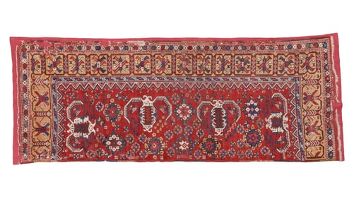 Sivas Sedir Rug, Turkey, Mid 19th C., 3'0'' x 8'0''